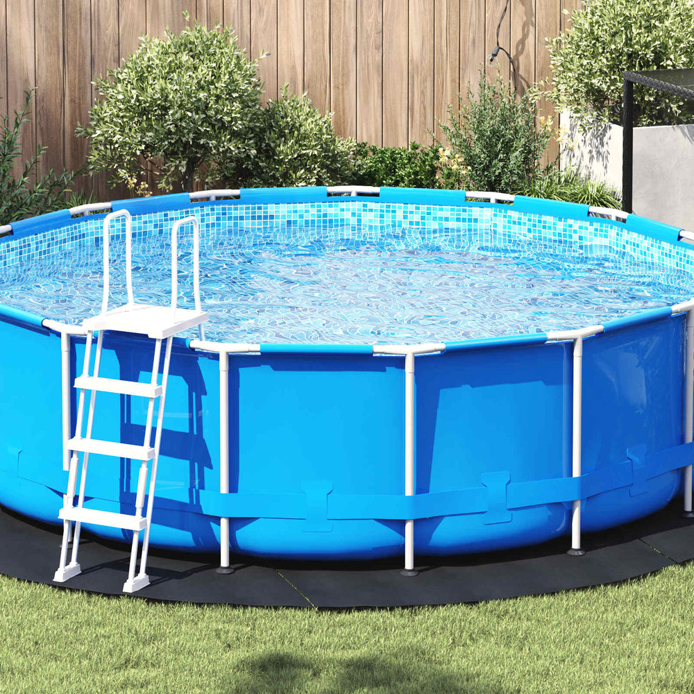 Pool Bodenfolie Schwarz Ø 366cm
