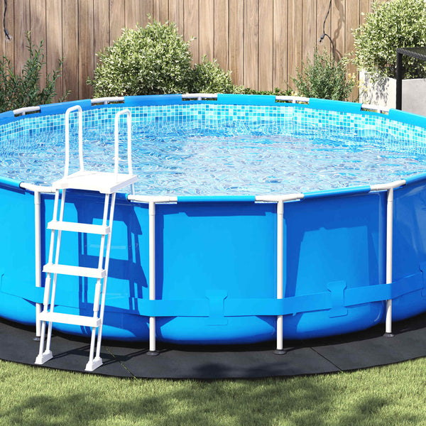 Pool Bodenfolie Schwarz Ø 428cm