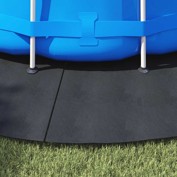 Pool Bodenfolie Schwarz Ø 458cm