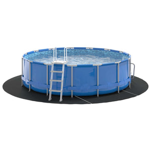Pool Unterlage Schwarz Ø 396cm