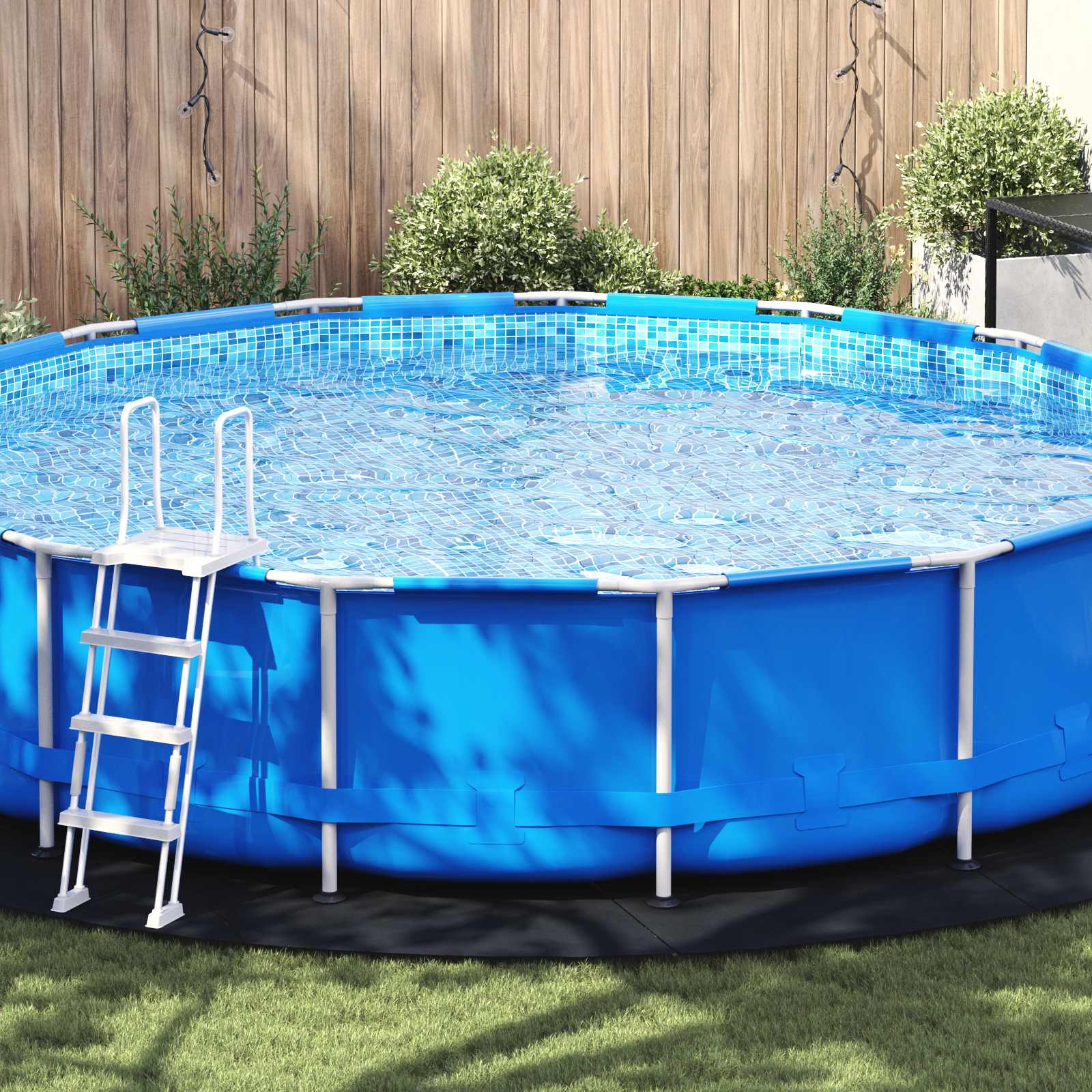 Pool Unterlage Schwarz Ø 550cm
