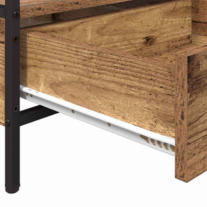 Couchtisch Altholz mit Schublade 100x51 cm