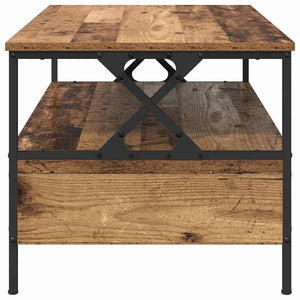 Couchtisch Altholz mit Schublade 100x51 cm