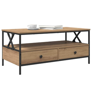 Couchtisch Eiche 100x51 cm