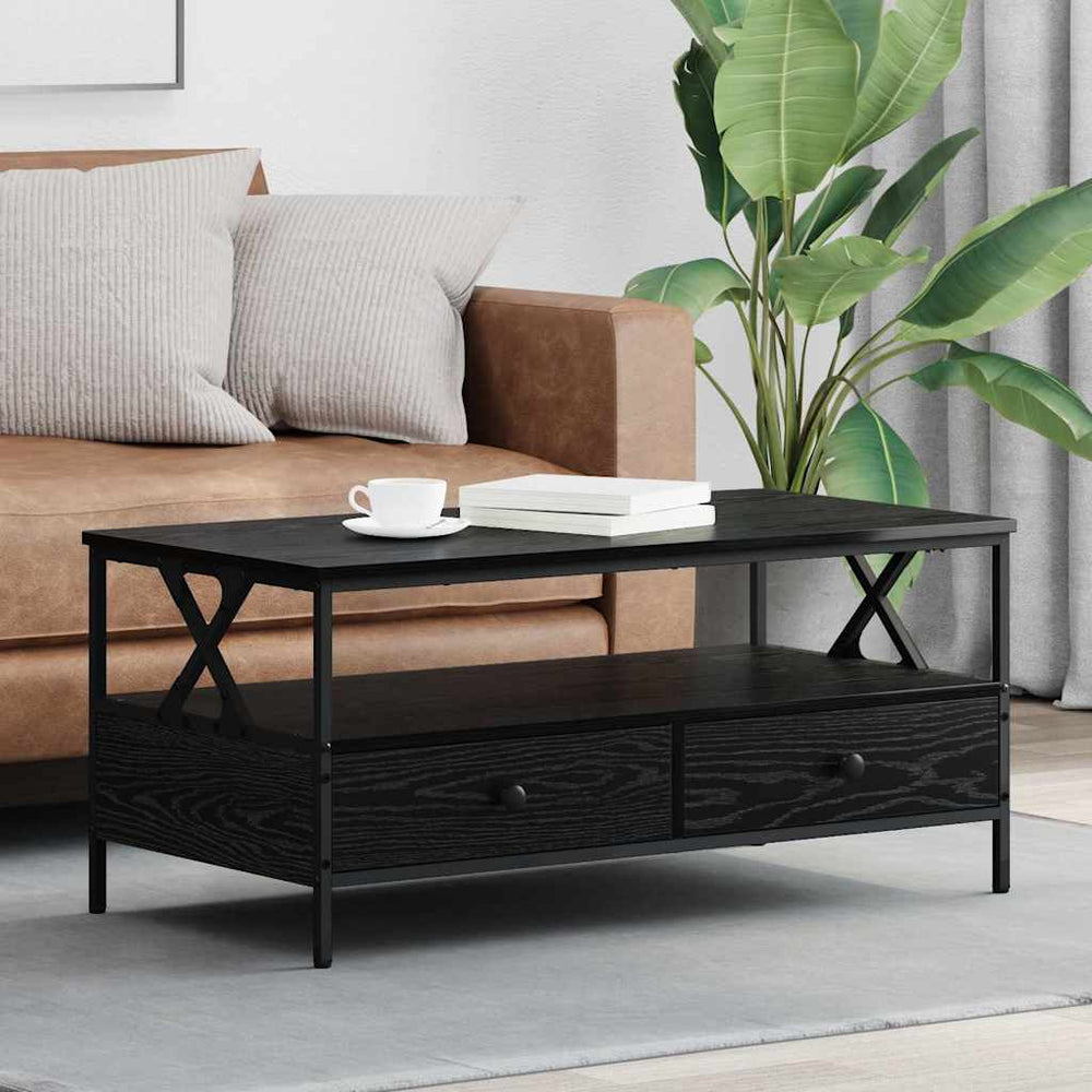Couchtisch Schwarze Eiche 100x51 cm