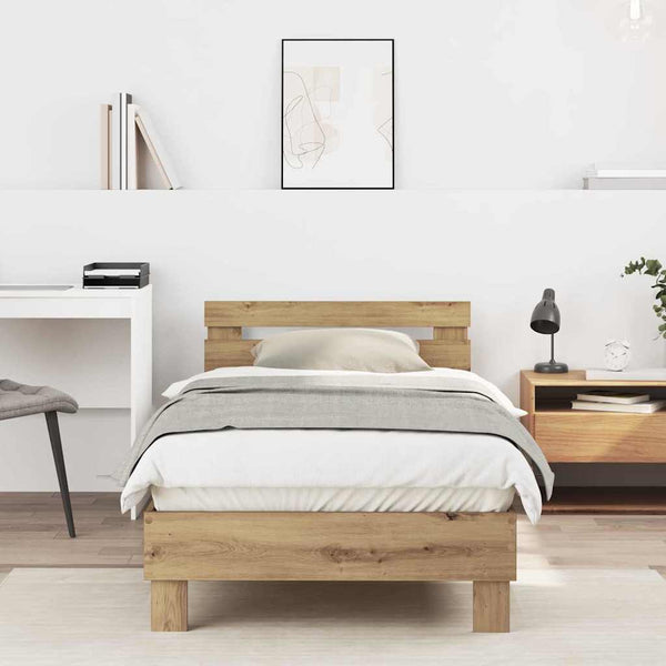 Bettrahmen Artisan-Eiche 203x95 cm