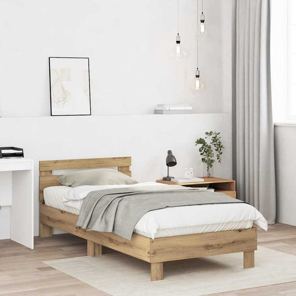 Bettrahmen Artisan-Eiche 203x95 cm