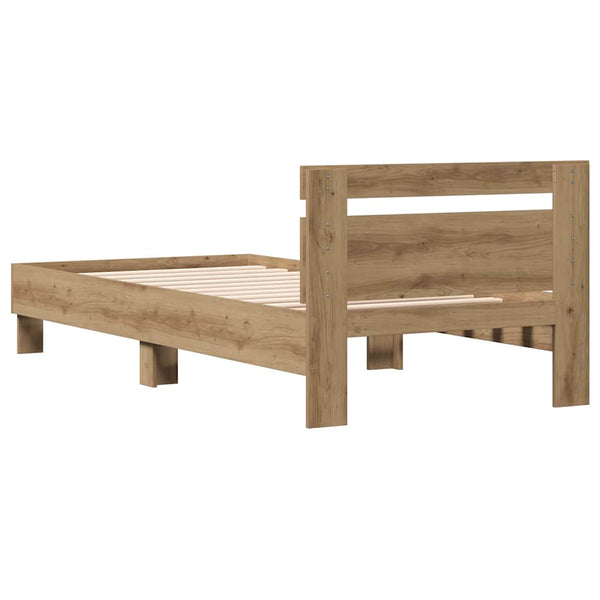 Bettrahmen Artisan-Eiche 203x95 cm