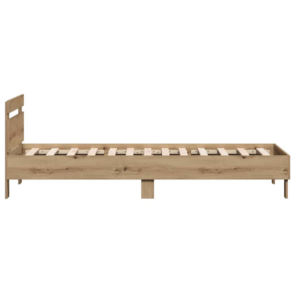 Bettrahmen Artisan-Eiche 203x95 cm
