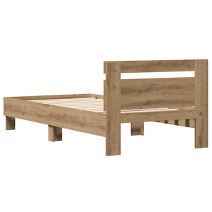 Bettrahmen Artisan-Eiche 193x95 cm