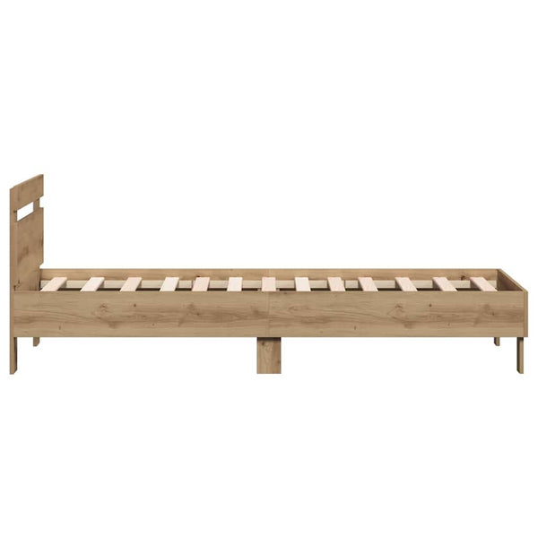 Bettrahmen Artisan-Eiche 193x95 cm