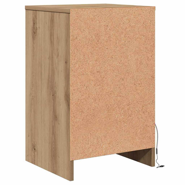 LED Nachttisch Artisan Eiche