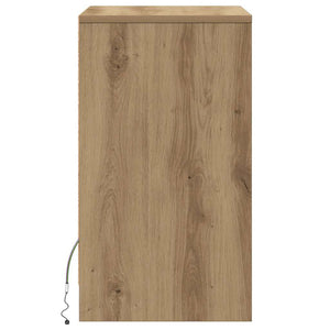 LED Nachttisch 2er-Set Artisan Eiche