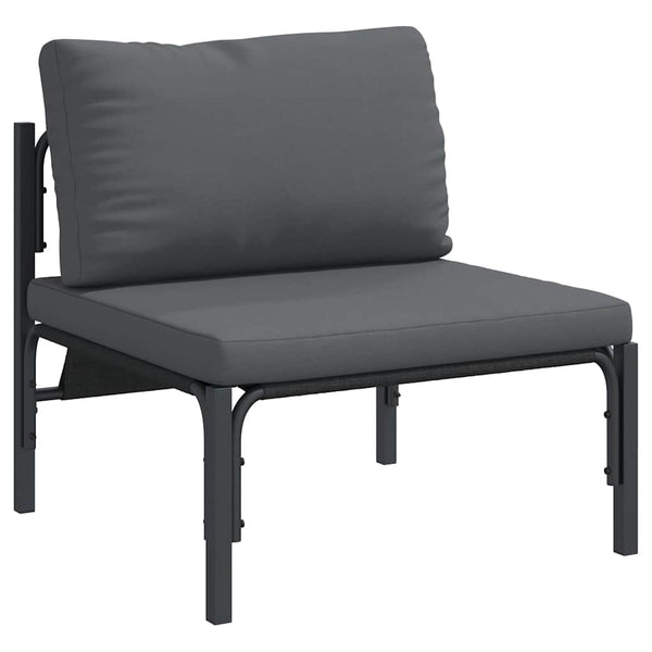 Gartensofa Set mit Kissen, 4-teilig