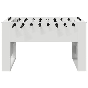 Tischfußballtisch Weiß 146,5 cm