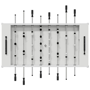 Tischfußballtisch Weiß 146,5 cm