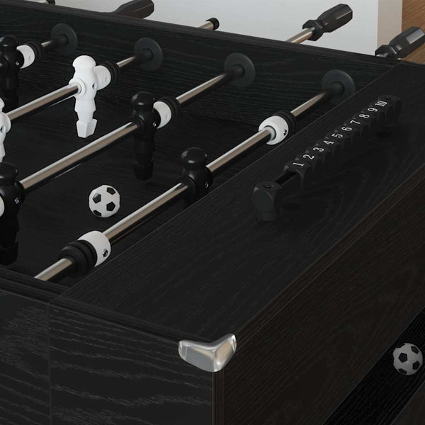 Tischfußballtisch Schwarze Eiche