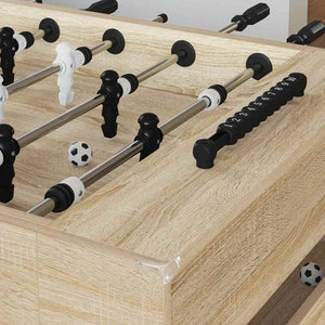 Tischfußballtisch Sonoma Eiche