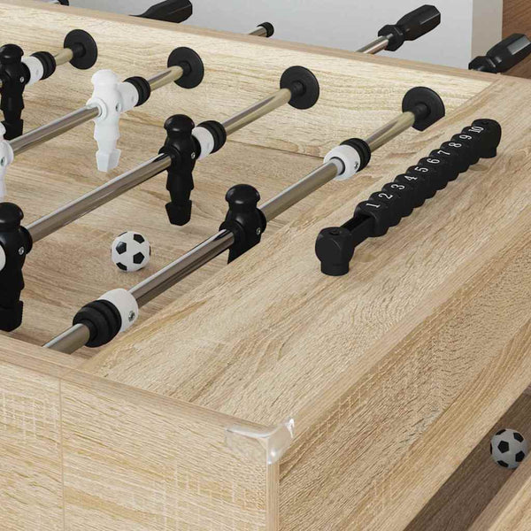 Tischfußballtisch Sonoma Eiche