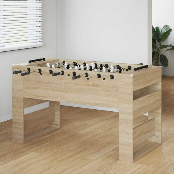Tischfußballtisch Sonoma Eiche