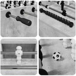 Tischfußballtisch Betongrau