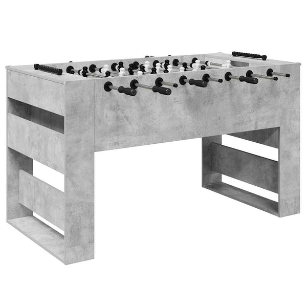 Tischfußballtisch Betongrau