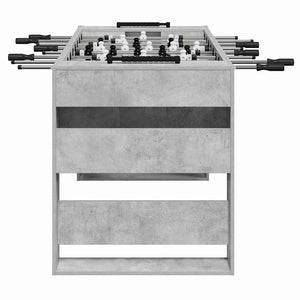Tischfußballtisch Betongrau