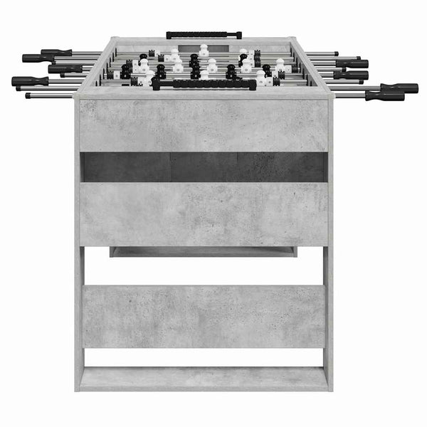 Tischfußballtisch Betongrau