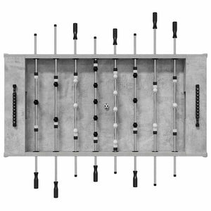 Tischfußballtisch Betongrau