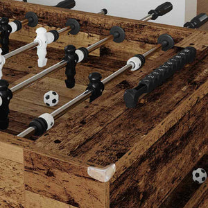 Tischfußballtisch Altholz 146,5 cm