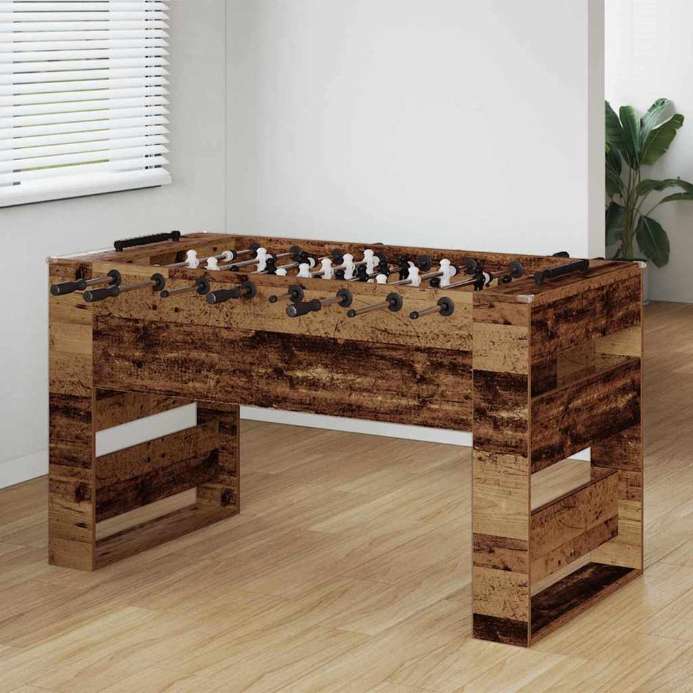 Tischfußballtisch Altholz 146,5 cm