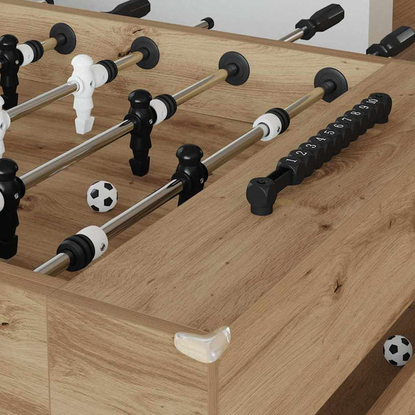 Tischfußballtisch Artisan-Eiche