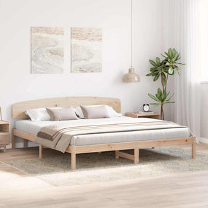 Bettrahmen Kiefer Natur 180x200 cm