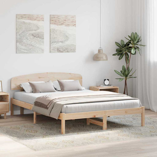 Bettrahmen Kiefer Natur 140x200 cm