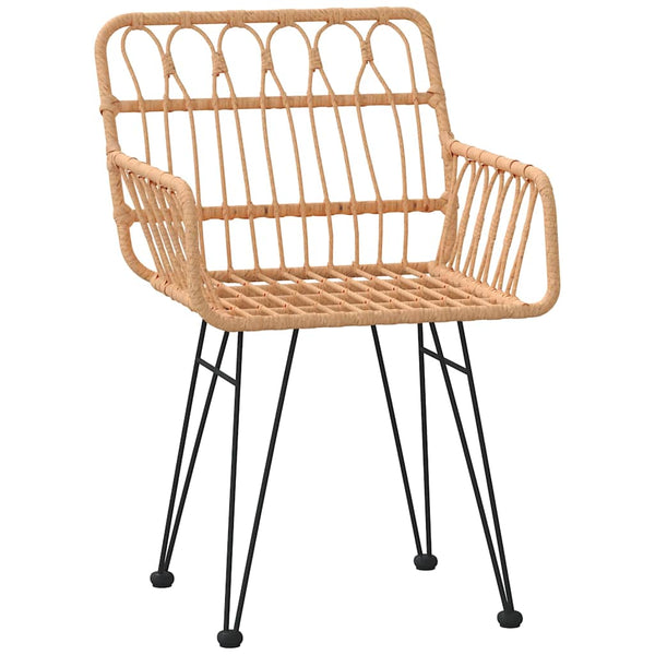 Garten Essgruppe 7-teilig Braun