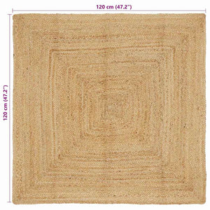 Quadratischer Bereichsteppich 120x120 cm