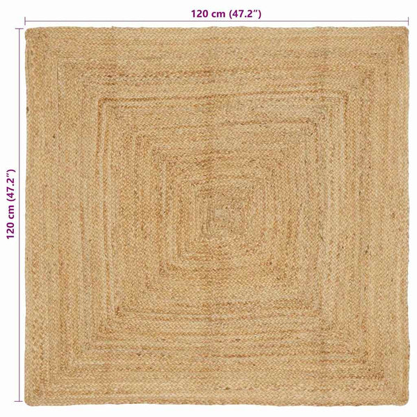 Quadratischer Bereichsteppich 120x120 cm