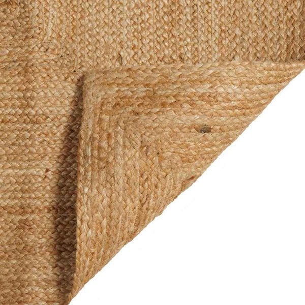 Beiger Jute Teppich 140 x 200 cm
