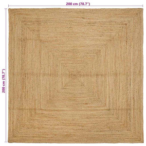 Quadratischer Bereichsteppich 200x200 cm
