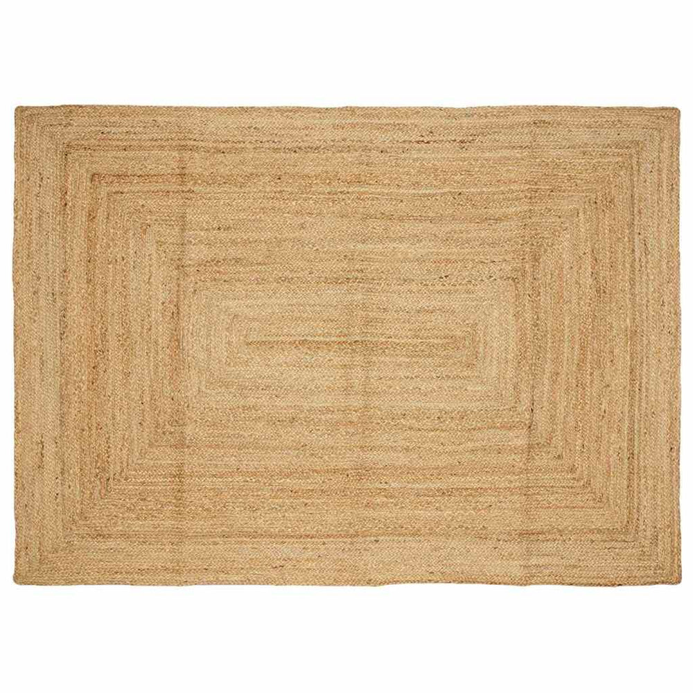Beiger Jute Teppich 240 x 340 cm