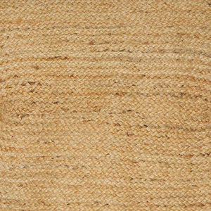 Ovaler Jute Teppich Natur 100x152 cm