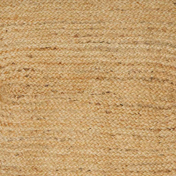 Ovaler Jute Teppich Natur 122x183 cm