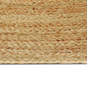 Ovaler Jute Teppich Natur 152x245 cm