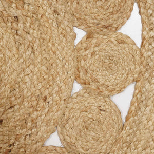 Jute Teppich Braun 100x152 cm