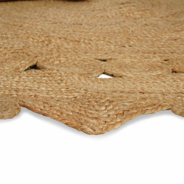 Jute Teppich Braun 100x152 cm