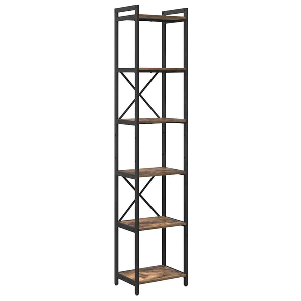 Bücherregal Geräucherte Eiche 189,5 cm