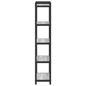 Bücherregal Grau Sonoma 155cm