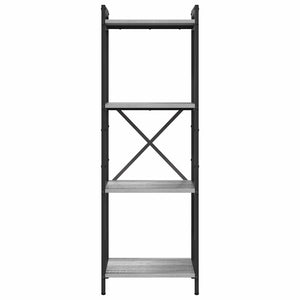 Bücherregal Grau Sonoma 40x30x119cm