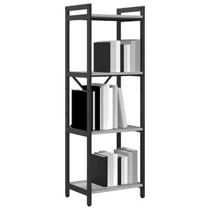 Bücherregal Grau Sonoma 40x30x119cm