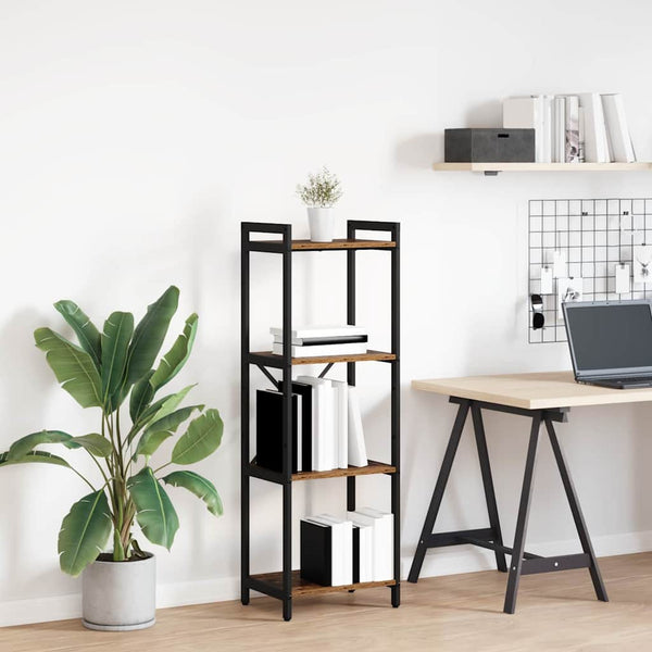 Bücherregal Altholz 119 cm